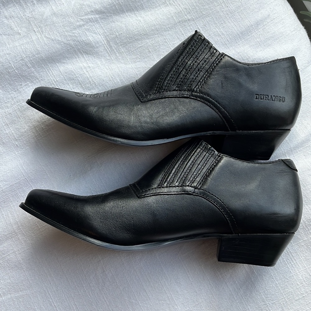 Durango booties. Black. Size 10 medium.
